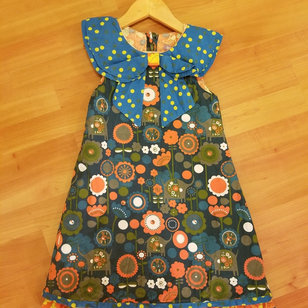 Jelly the Pug Girls Dress Size 7